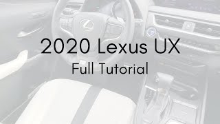 2020 Lexus UX Full Tutorial - Deep Dive screenshot 5