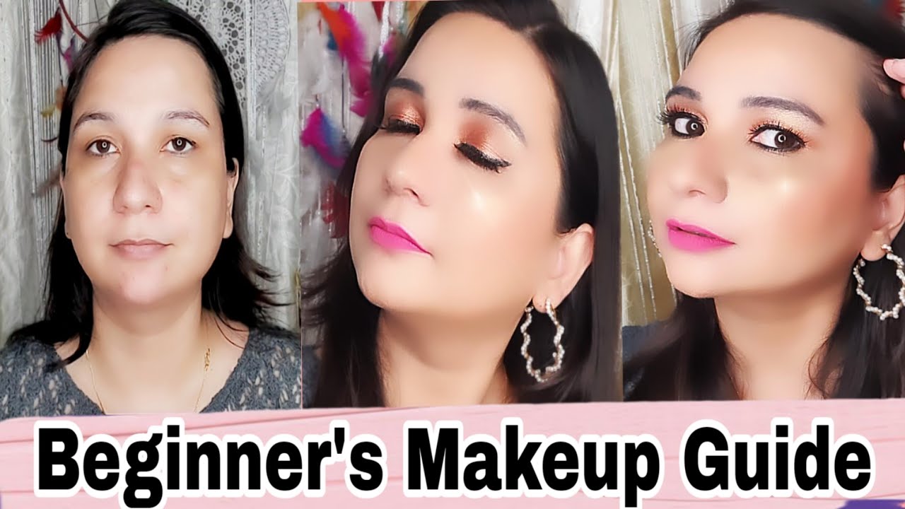 Step by Step full Makeup Guide for beginners ll Everyday Easy Eyeshadow look ll Make Up Kaise