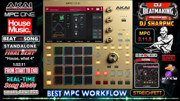 AKAI MPC ONE - #443 MPC House: finding beats w/ Streichfett & stems  #DJ_SharpMC_LIVE,#MPC_ONE,#MPC