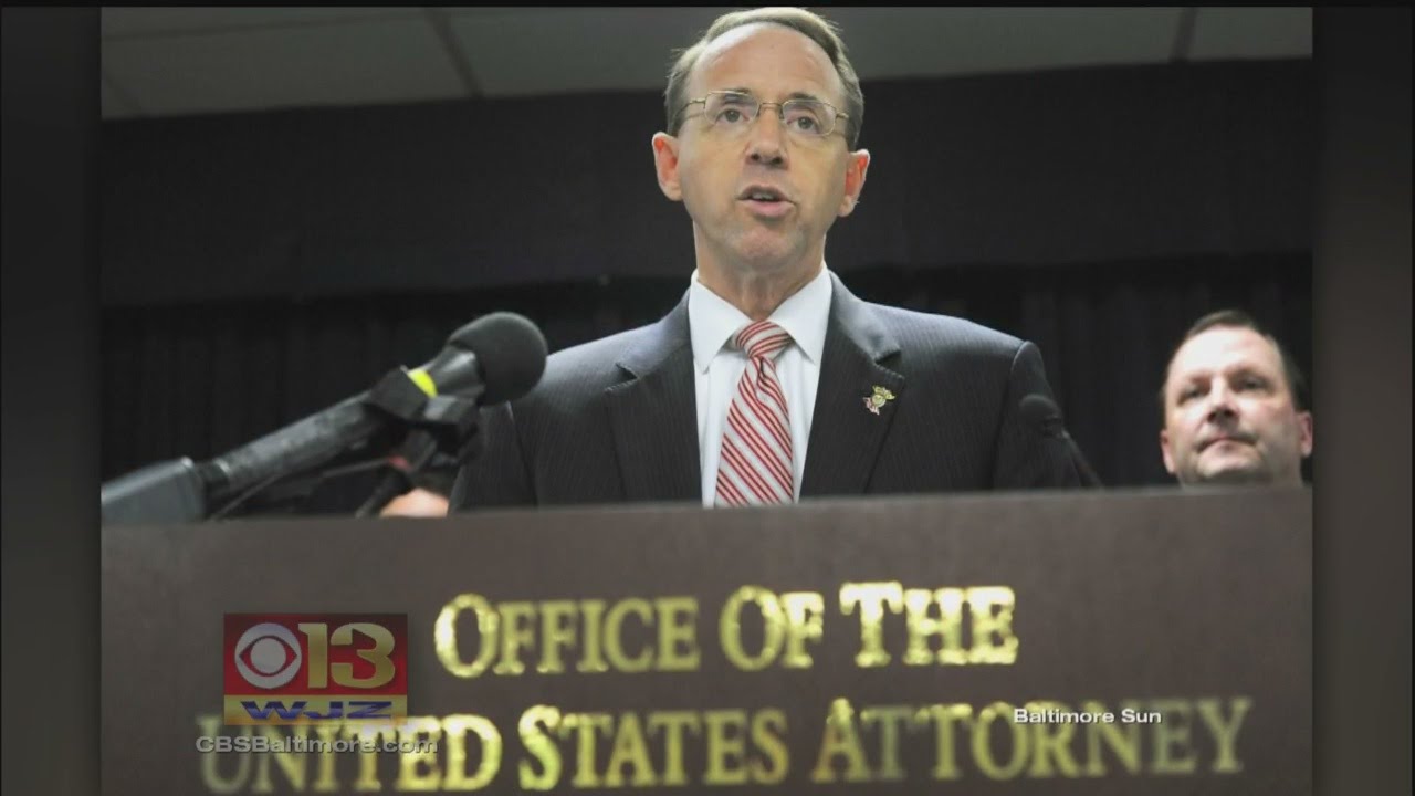 A Big Md. Nomination for President Trump: Rod Rosenstein