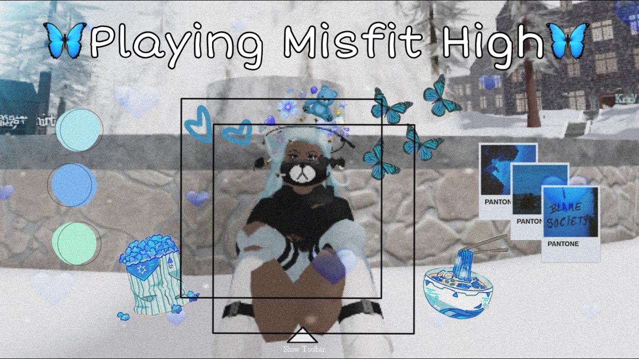 Playing Misfits High Sofie Clothing Codes Youtube