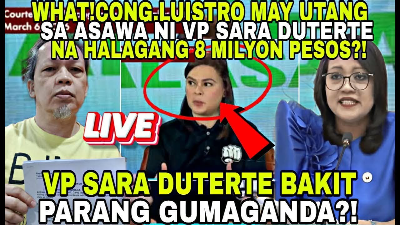 VP SARA DUTERTE SINUHULAN SI RAMIL MADRIAGA NG HALAGANG 500M TO 1 BILYON PESOS?!