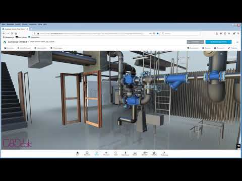 Autodesk Online Viewer with a Scan to BIM project by CADdok - Tutorial