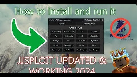 ROBLOX JJSPLOIT IS BACK AFTER 3 YEARS. (SHOWCASE) (FREE) 2024