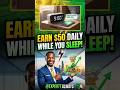 How to Make $50/Day Passively 💸 #Shorts #creditscore #usa #investing #finance #moneyhacks #moneytips