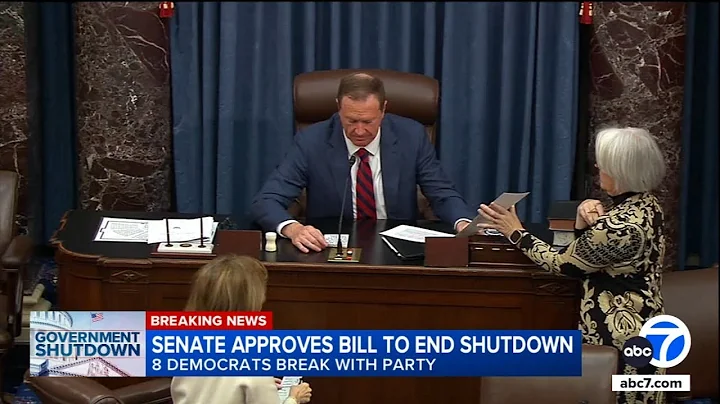 Senate passes funding bill to end government shutdown