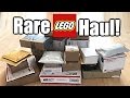 Rarest LEGO Mystery Unboxing and Haul EVER! 30+ Sets!