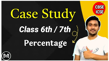 📈 Case study | Class 7 maths | Percentage | Case based questions for class 7Maths