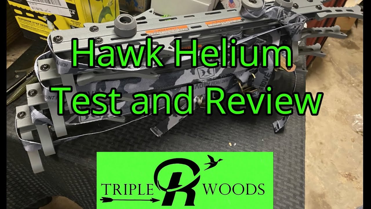 Hawk Helium Climbing Sticks Unbox and Review Saddle Hunting YouTube