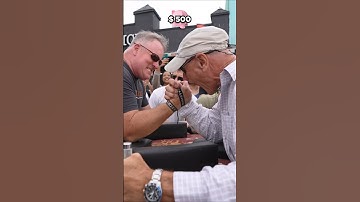 Dad Strength VS Grandpa in Arm Wrestling for $1,000!