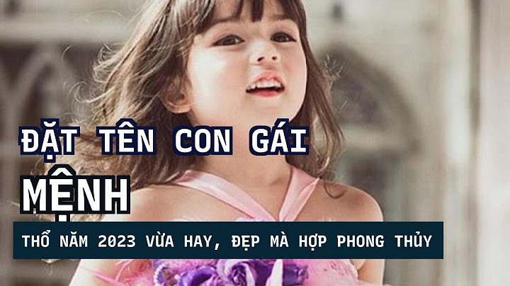 Con gái sinh năm 2023 là mệnh gì