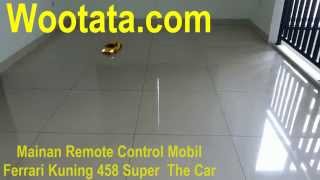 Remote control mobil ferrari kuning 458 ...