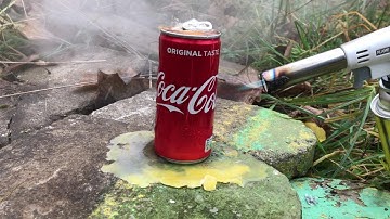 Experiment: Coca Cola vs Gas Torch || Satisfying Video || WoW!