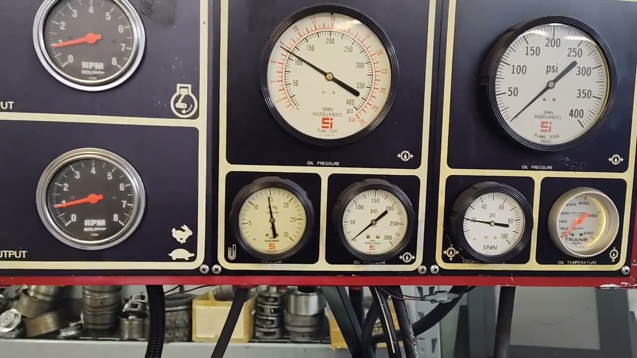 Quick Dyno Run Ford C6 Transmission