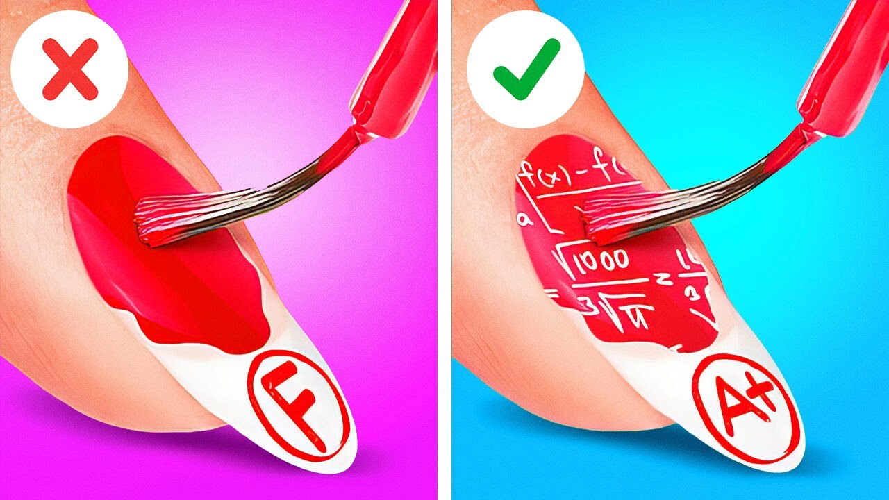 Useful Math Tricks And Genius School Hacks You Should Know 📋 - YouTube