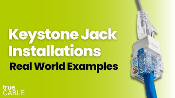 Real World Examples of Keystone Jack Installations (Improving Network Flexibility!)