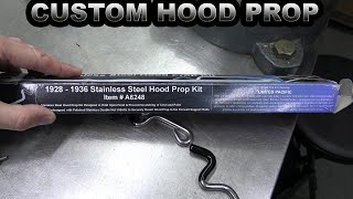 How To Make A Custom Hood Prop For An Old Car