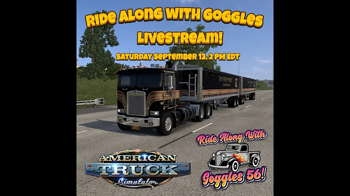 Ride Along with Goggles Livestream! September 13th