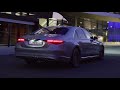 Mercedes S-CLASS 2021 - DRIVING AT NIGHT, new DIGITAL lights in action