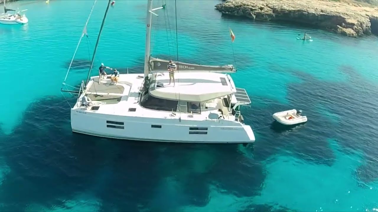 Menorca and Mallorca on our Sailing Catamaran Gecko.