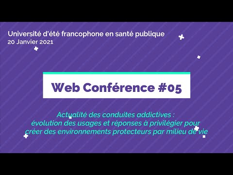 17e édition de l'Université d'été de Besançon | Web Conférence #05