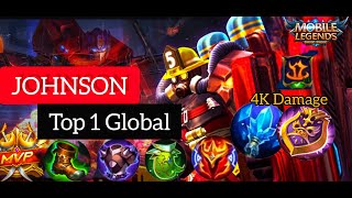 Johnson S23 - Top 1 Global 2022 Best Build Montage X Mlbb