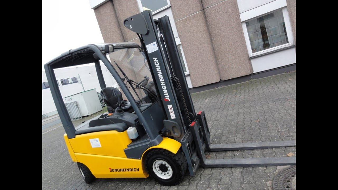 Used Jungheinrich Efg 430 2f330 Elektro 4 Rad Stapler Mit Duplex Mast Sale Buy Sale Second Hand Forklifts