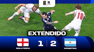 ¡REMONTADA HISTÓRICA Y ARGENTINA A LA FINAL! Inglaterra 1...