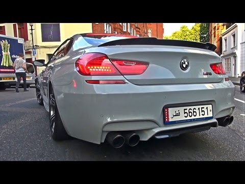 BMW M6 with Akrapovic DECAT SOUNDS !!