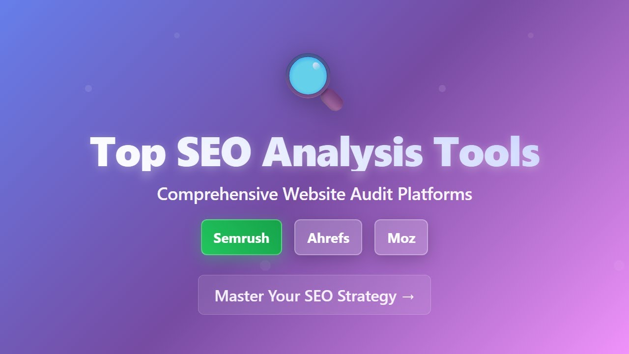 Топ-10 SEO-инструментов 2025 года: Semrush, Ahrefs и Moz.