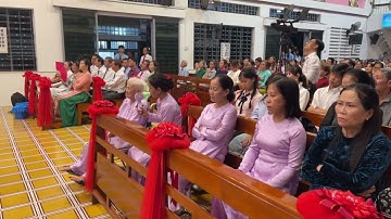 Tâm Tình của Cha Giuse Maria Nguyễn Đức Vinh - tân chánh xứ Tân Hưng  Xóm Mới trong lễ nhậm chức .