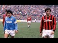 Diego Maradona vs AC Milan in the 80's – Greatest Team Of All Time | The Goat |