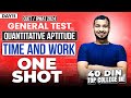 Day 11  time  work  one shot   general test  free course cuet  ipmat 2024