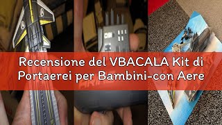 Recensione del VBACALA Kit di Portaerei per Bambini-con Aereo Corazzato a Ripiego, U-Boat e Navi da