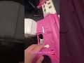 Hgoc gel ball blaster pink full auto digital display function splatter ball gun