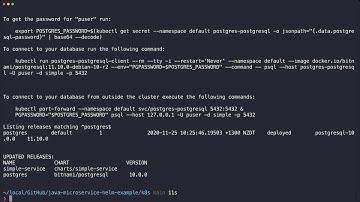 Deploy Java microservice to Kubernetes using Helm and helmfile