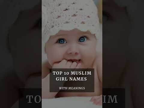 TOP 10 MUSLIM GIRL NAMES #shorts #muslimnames