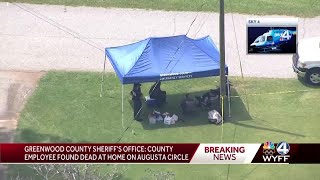 Greenwood County employee found dead