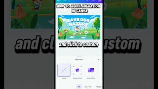 |canva easy tutorial |make animation canva| #canva #canvatips #designtutorial #graphicdesign #viral
