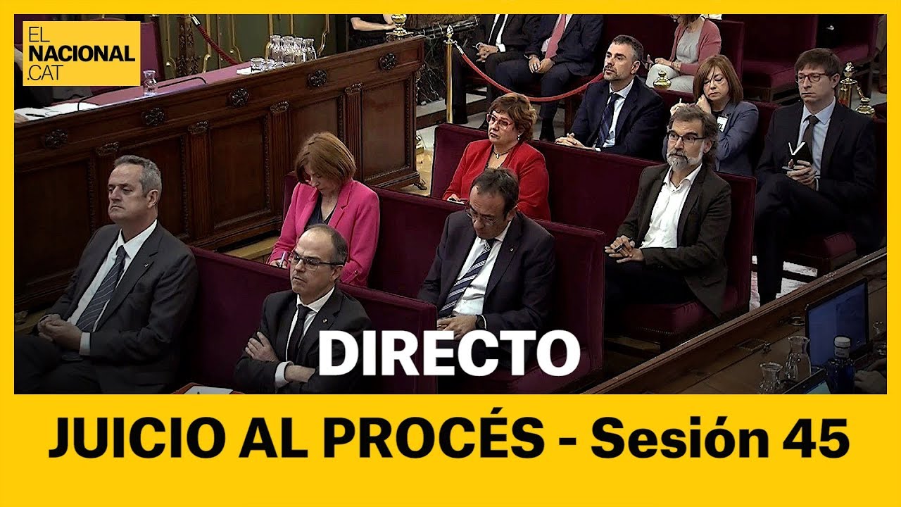 presos políticos no brasil EN DIRECTO | Juicio al procés: sesión 45