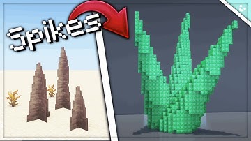 How to Make EASY Spikes in Minecraft!