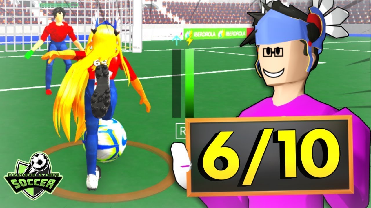 Я ОТРЕАГИРОВАЛА НА ВАШИ КЛИПЫ В РЕАЛИСТИЧНОМ УЛИЧНОМ ФУТБОЛЕ! (Roblox)