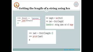 python-module 2- built in function strings