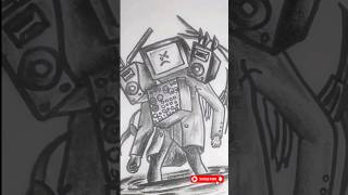 Dibujando ando | Titan tv man titantvman dibujo skibiditoilet arte