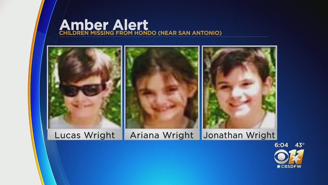 Amber Alert Issued For 3 Siblings Abducted In Hondo YouTube