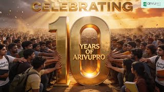 Inspiring Journey of ArivuPro - Celebrating 10 Years | Since 2015 🎖️ screenshot 2
