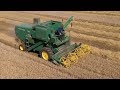 John Deere combine harvester