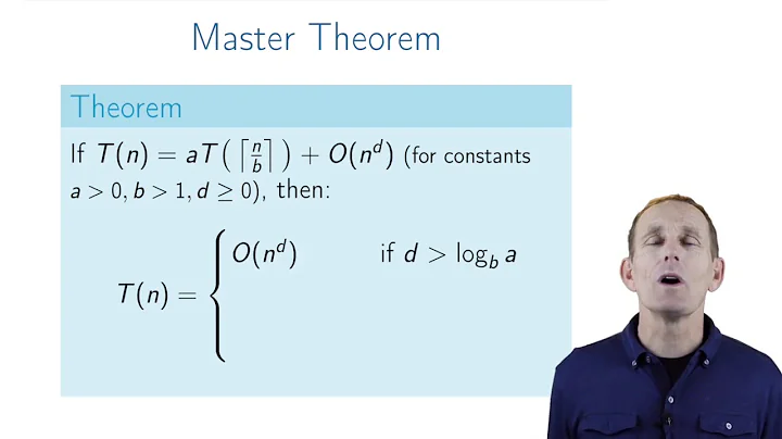 What is the Master Theorem?