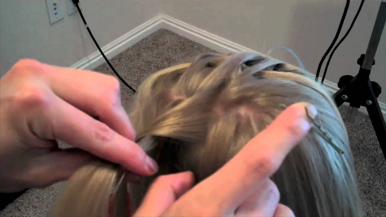 Basket Weave Upstyle Quick Girl Hairstyles Youtube
