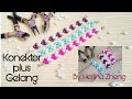 CARA MEMBUAT KONEKTOR MASKER 2 IN 1 GELANG MANIK-MANIK - HOW TO MAKE EAR SAVER MASK